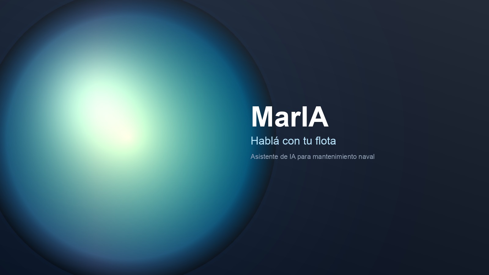 MarIA: hablá con tu flota